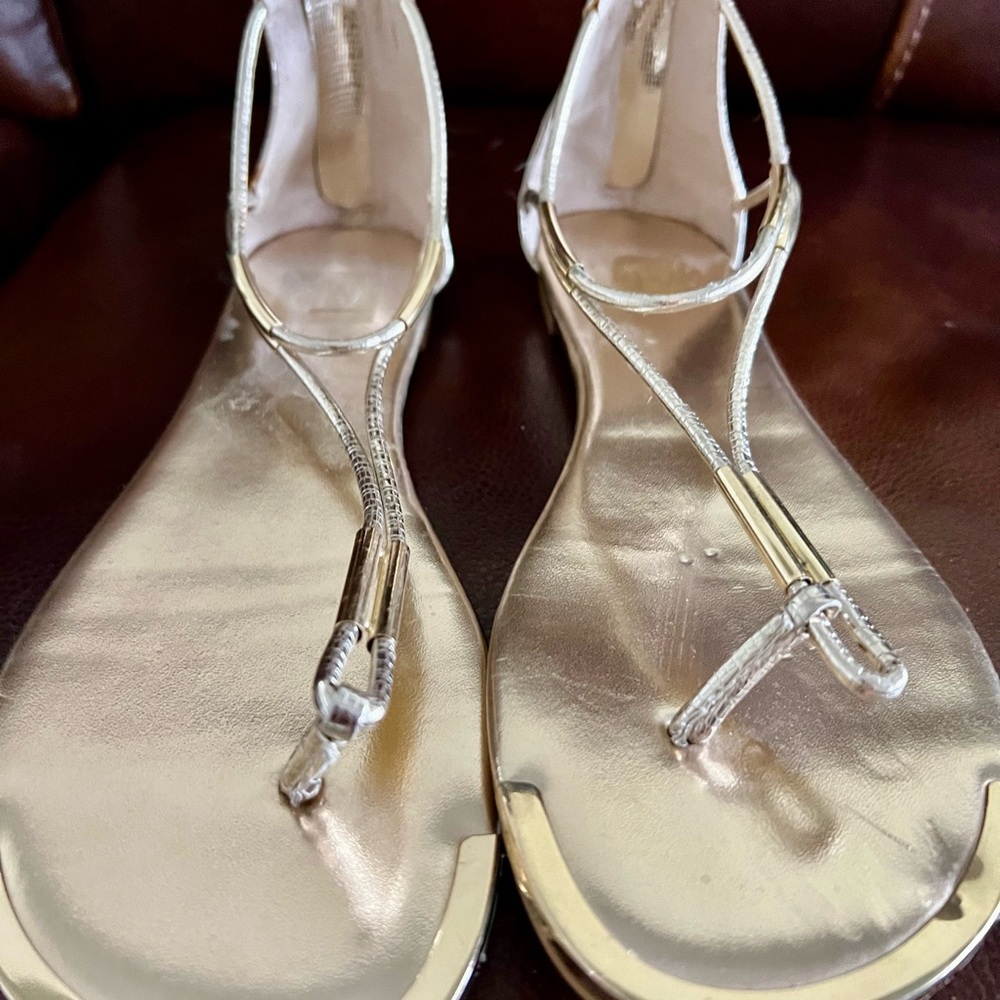 Gold Sandals